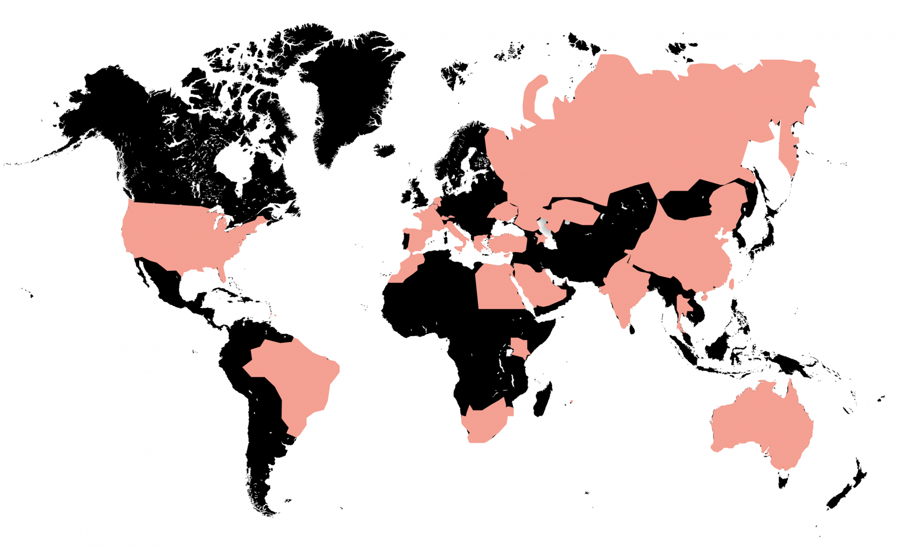 International Exports map