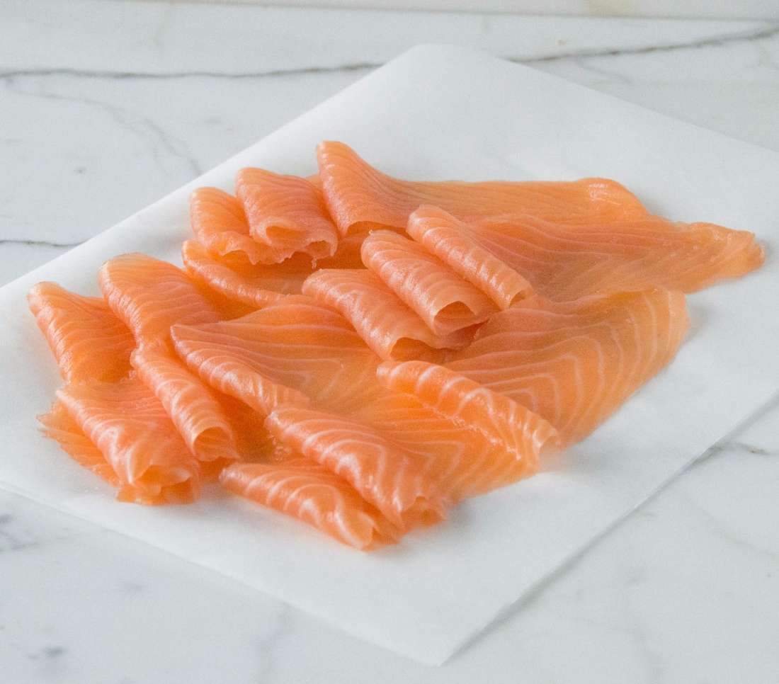 London Cure Smoked Salmon - Medium white gift pack
