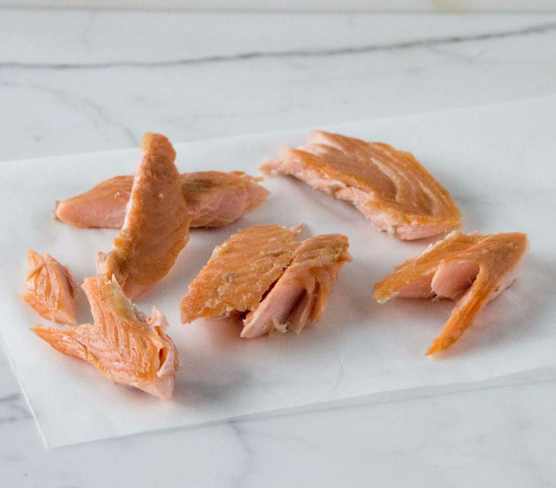 Hot-smoked Flaked Salmon