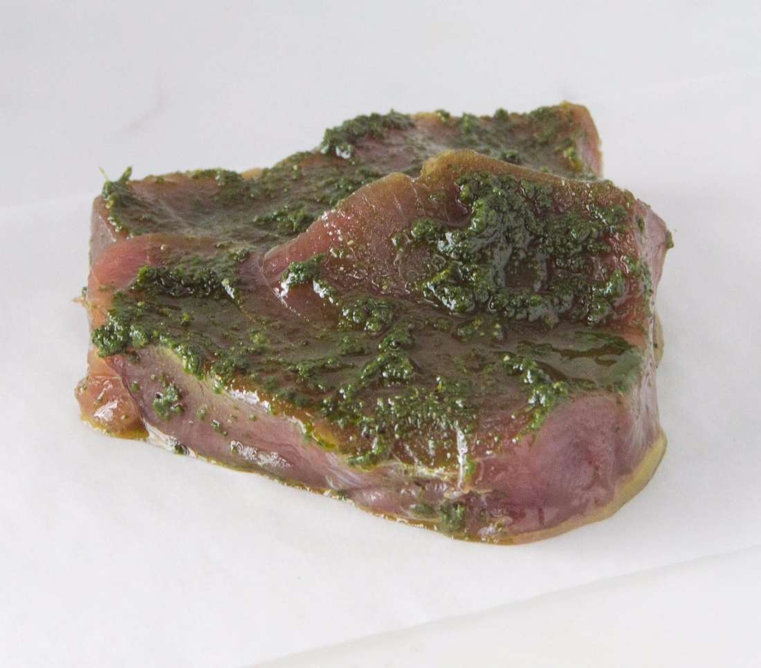 Fresh Tuna Portions - Marinated