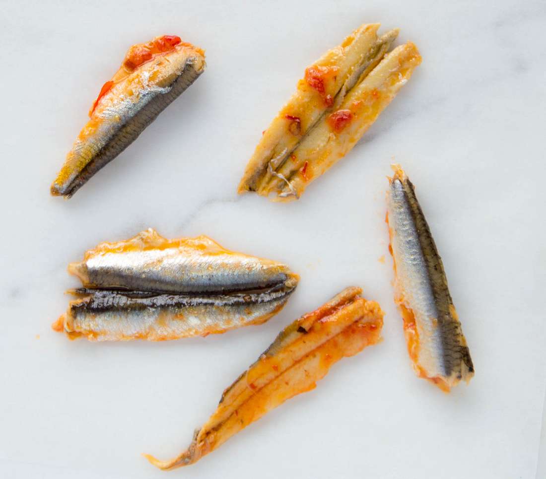 Anchovies with Chilli
