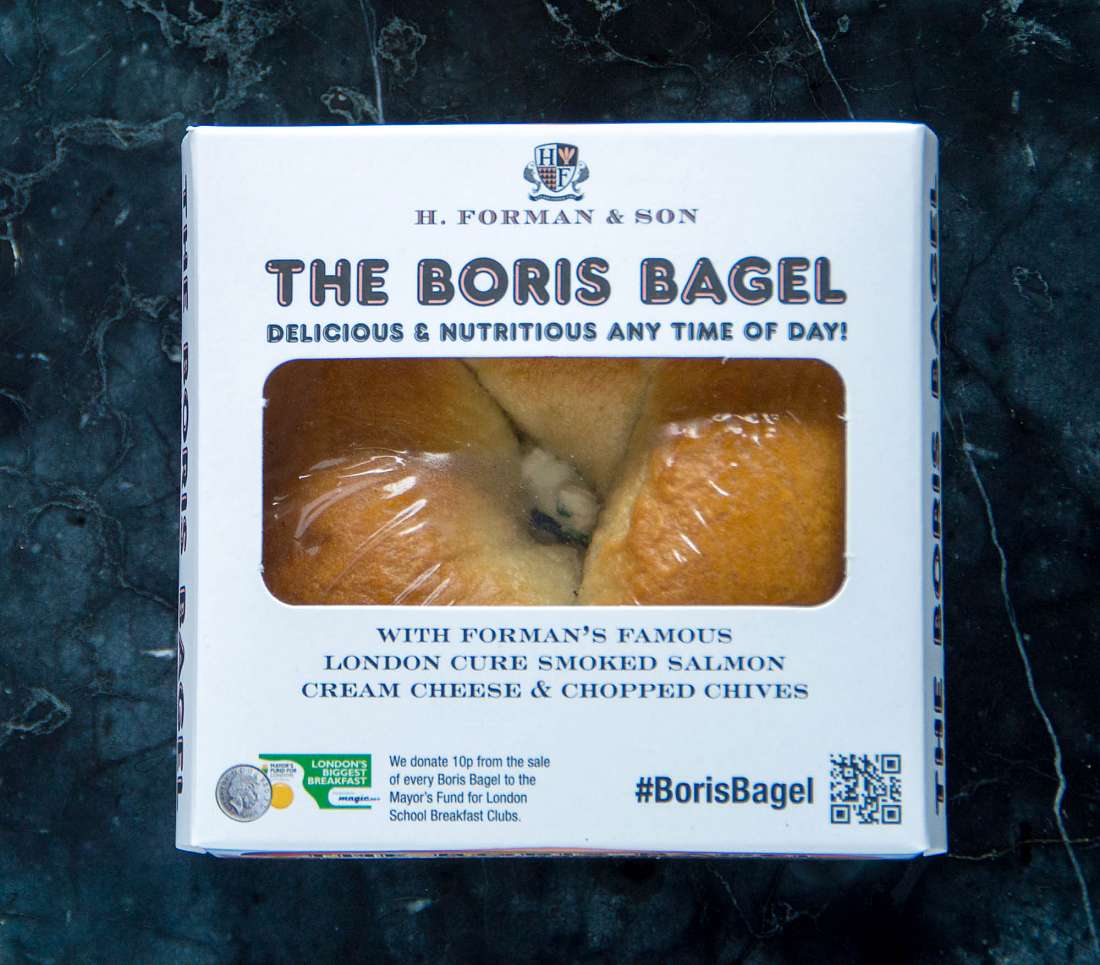 Smoked Salmon & Cream Cheese Bagel