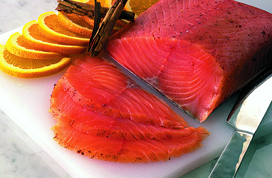 Great on a plate - Cinnamon & Orange Gravadlax