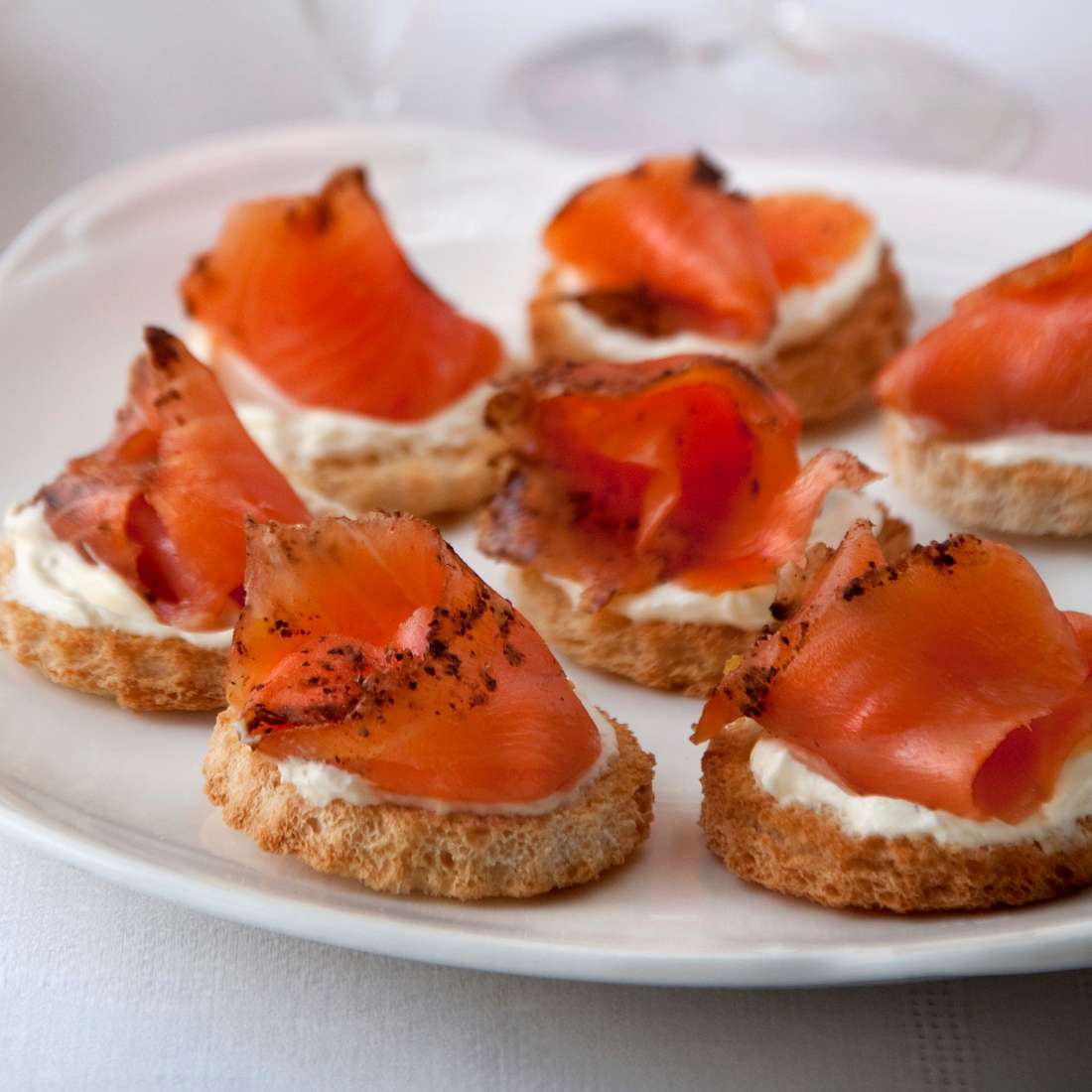 Great on a plate - Gin & Tonic Smoked Salmon