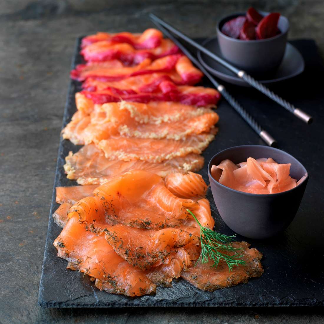 Great on a plate - Gravadlax selection - large
