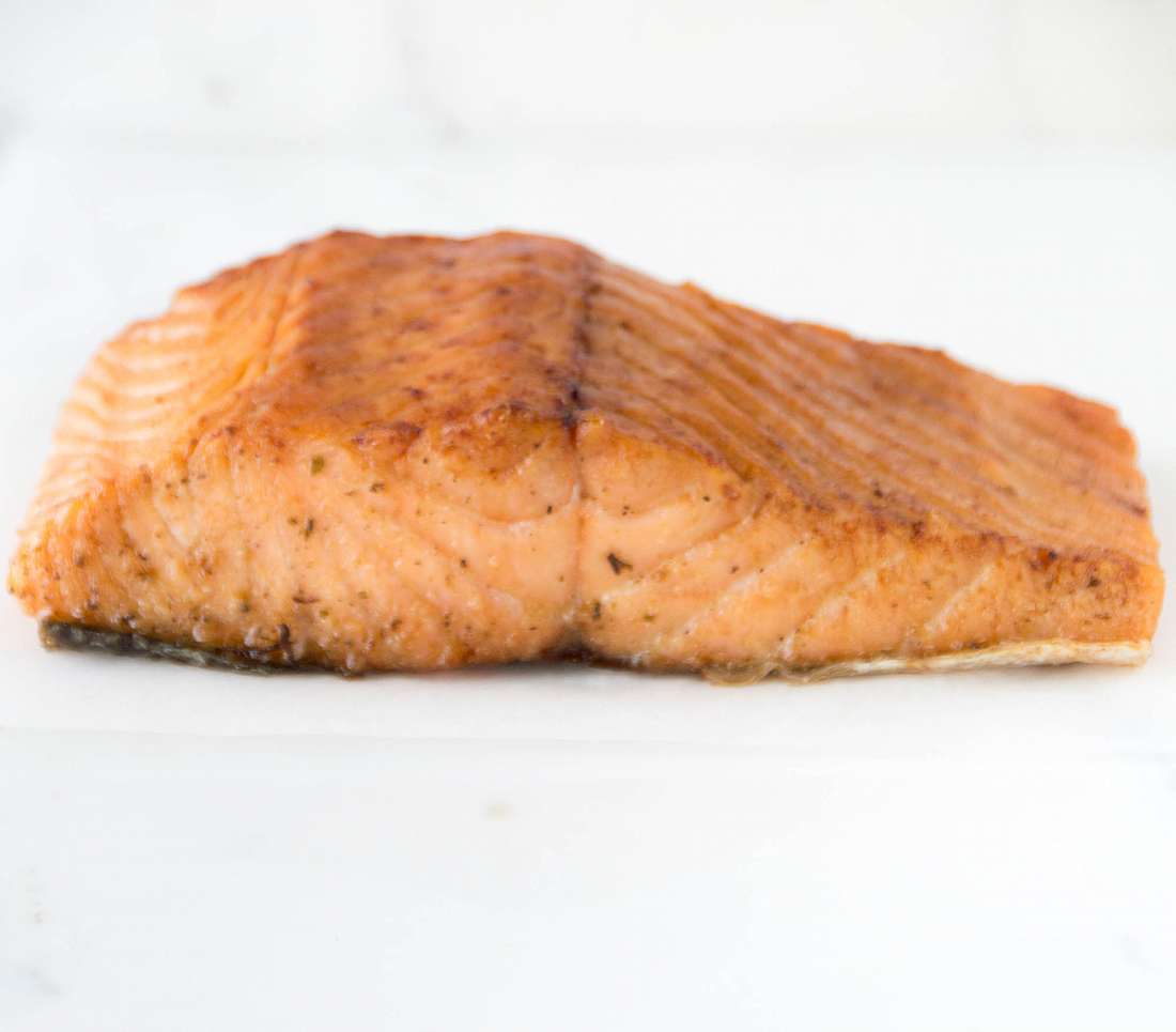 Hot Smoked Salmon - Maple Glazed