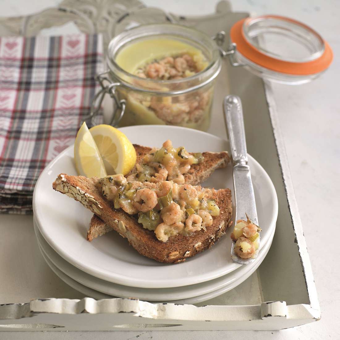 Great on a plate - Luxury Potted Shrimp