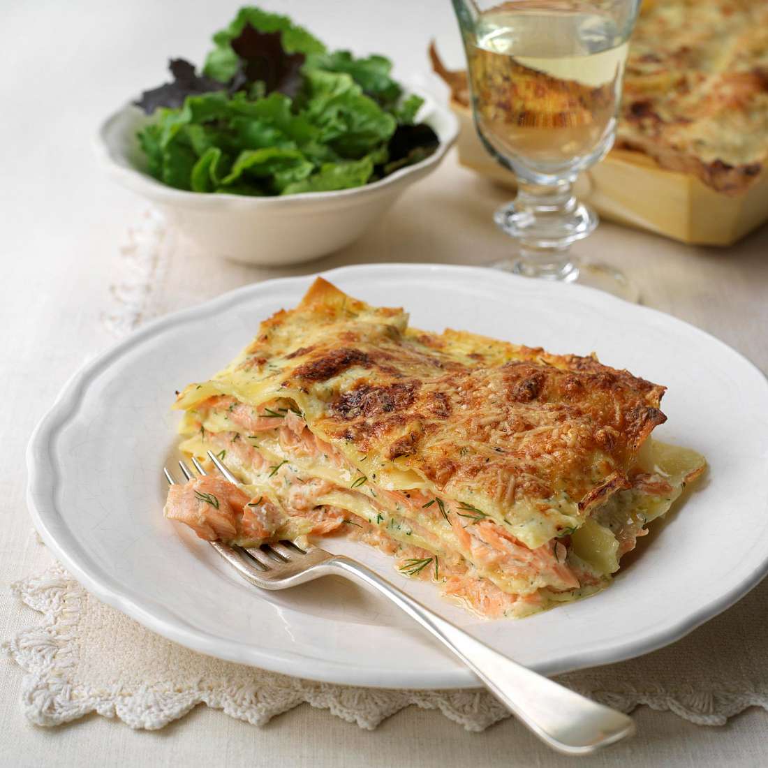 Great on a plate - Salmon Lasagne