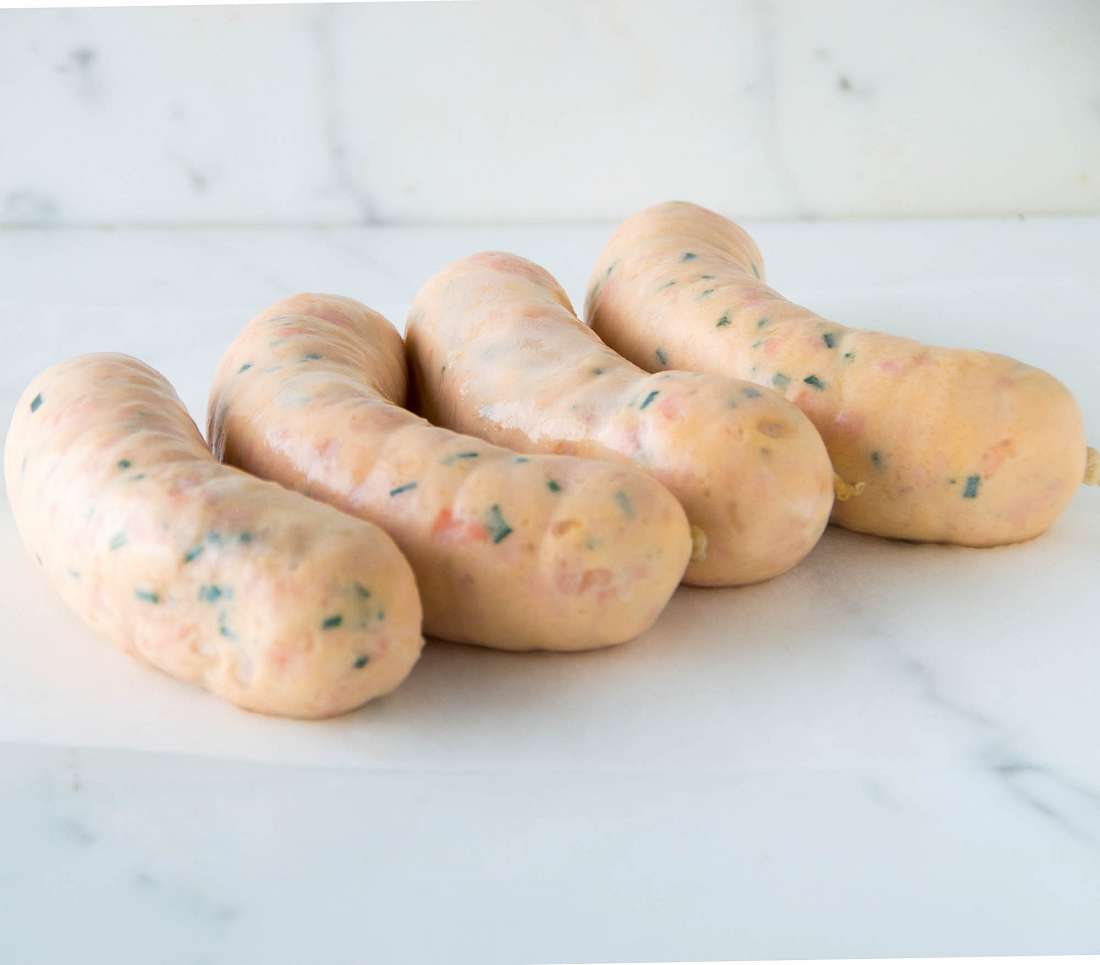 Smoked Salmon Sausages