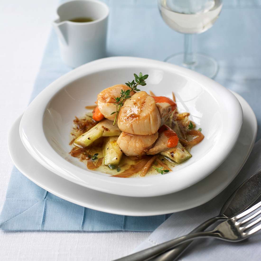 Great on a plate - Scallops