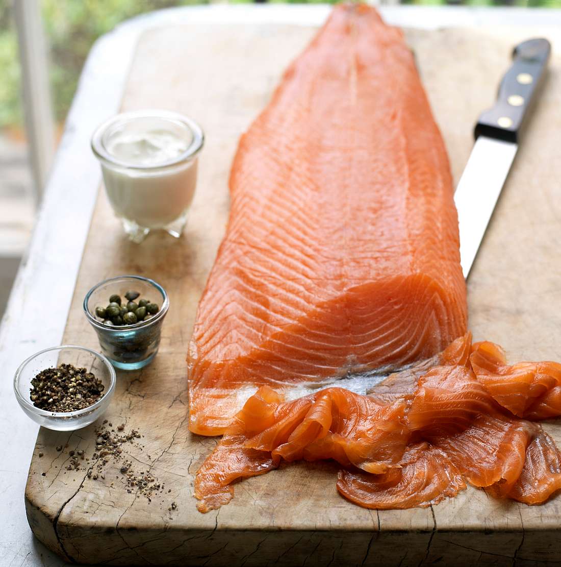 Great on a plate - London Cure Smoked Salmon - Whole Side Trimmed